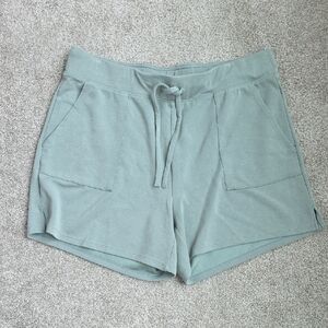 GAIAM Green Athletic Shorts with Drawstring Waistband